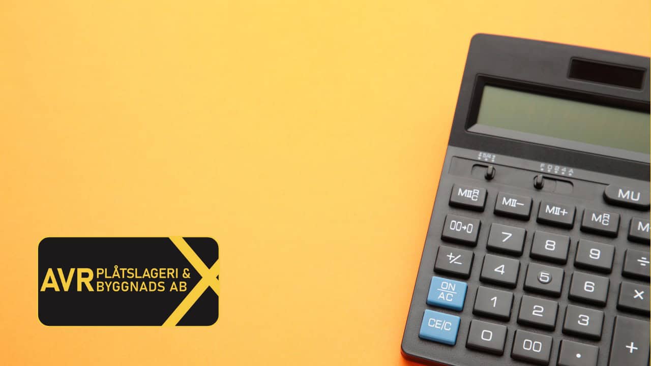 Plåtslagare med kontor i Malmö och Sjöbo